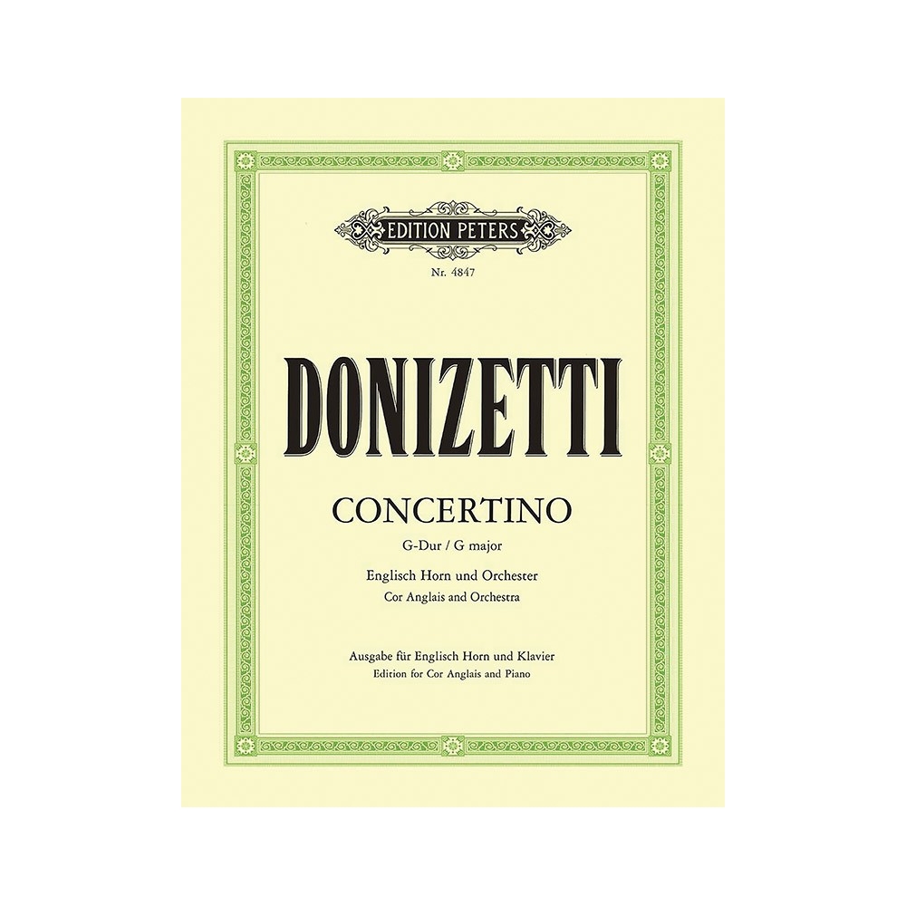 Donizetti, Gaetano - English Horn Concertino in G