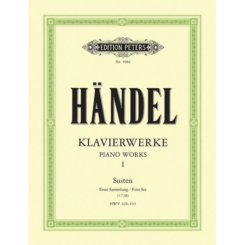 Handel, George Friederich - Keyboard Works Vol.1