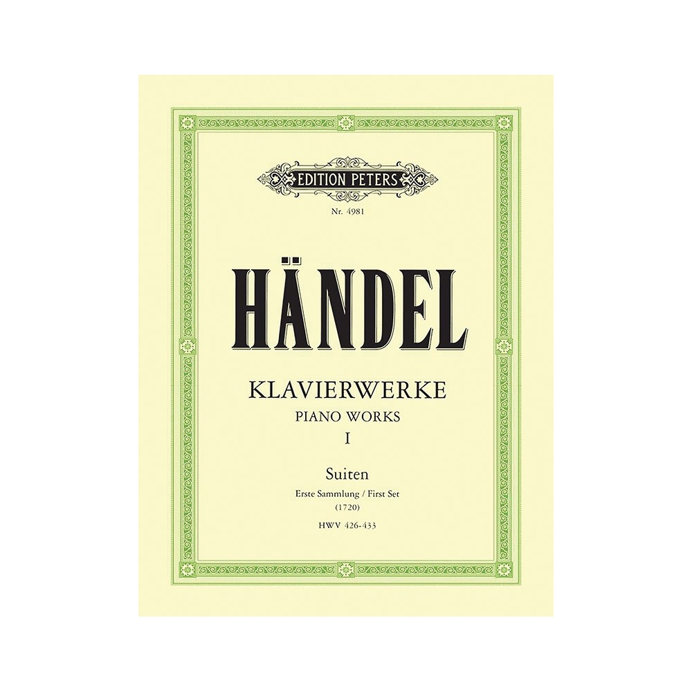 Handel, George Friederich - Keyboard Works Vol.1