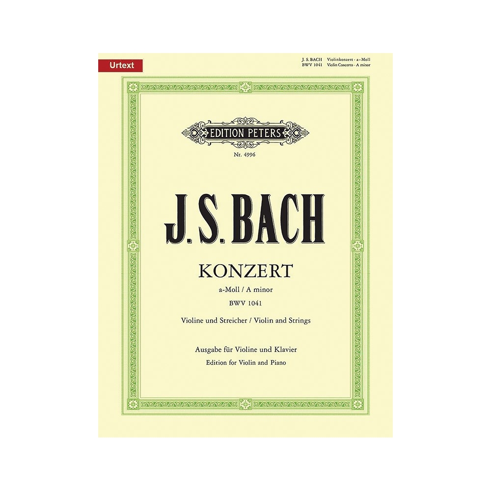 Bach, Johann Sebastian - Concerto No.1 in A minor BWV 1041