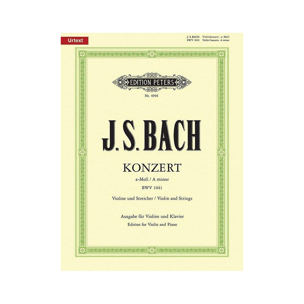 Bach, J.S - Concerto No.1 in A minor BWV 1041