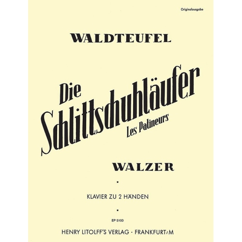 Waldteufel, Emile - Skaters Waltz Op.183