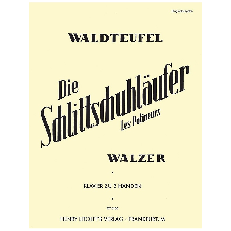 Waldteufel, Emile - Skaters Waltz Op.183