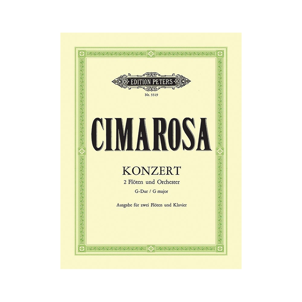 Cimarosa, Domenico - Concerto in G for 2 Flutes & Orchestra