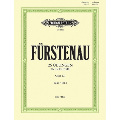 Furstenau, Anton Bernhard - 26 Advanced Exercises Op.107 Vol.1