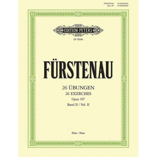 Furstenau, Anton Bernhard - 26 Advanced Exercises Op.107 Vol.2