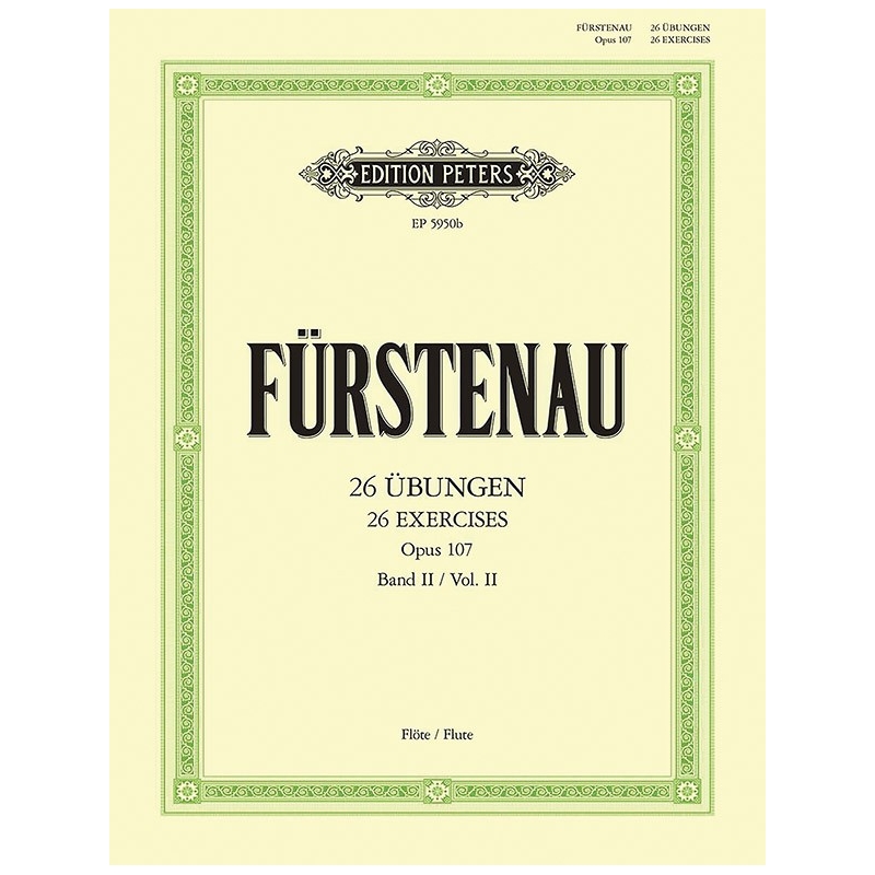 Furstenau, Anton Bernhard - 26 Advanced Exercises Op.107 Vol.2