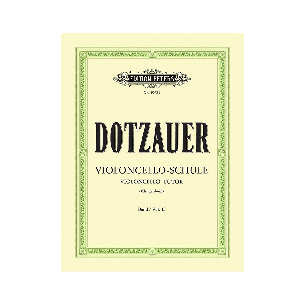 Dotzauer, Friedrich - Violoncello Tutor Vol.2