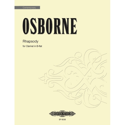 Osborne, Willson - Rhapsody for Clarinet