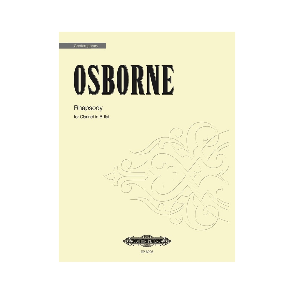 Osborne, Willson - Rhapsody for Clarinet