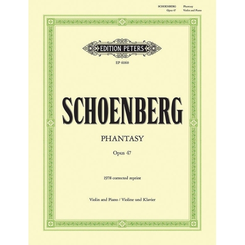 Schoenberg, Arnold - Phantasy Op. 47