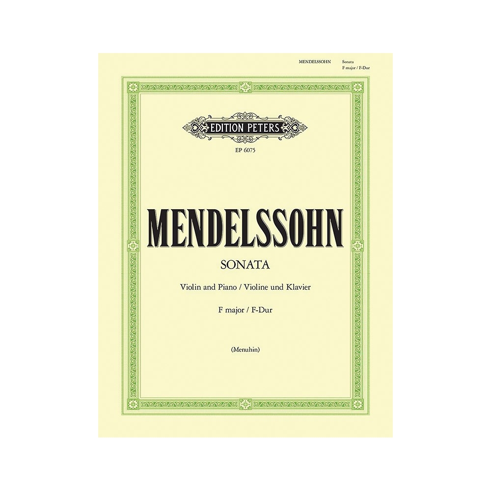 Mendelssohn, Felix - Sonata in F