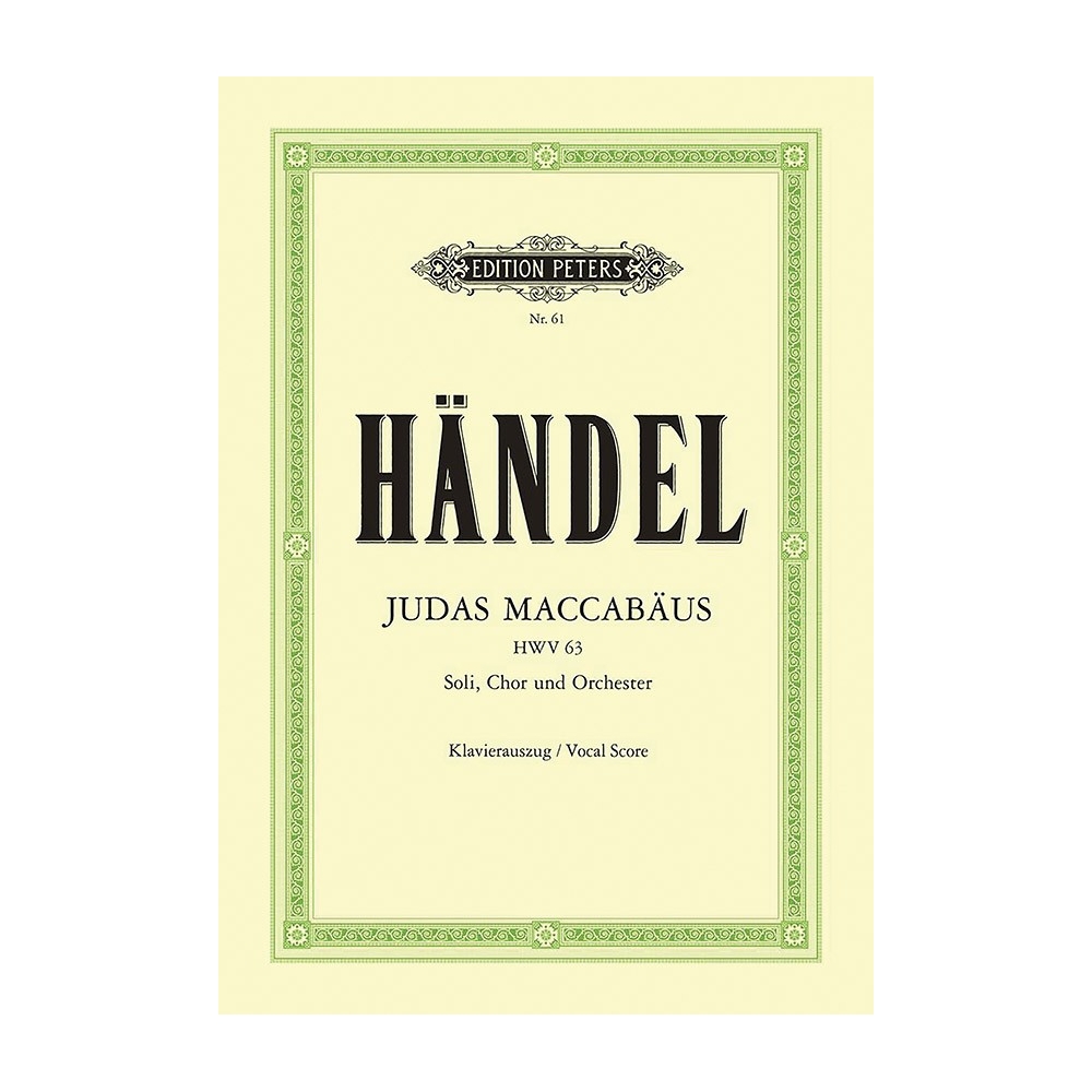 Handel, G F - Judas Maccabeus