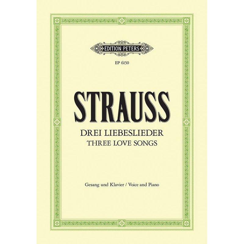 Strauss, Richard - Love Songs