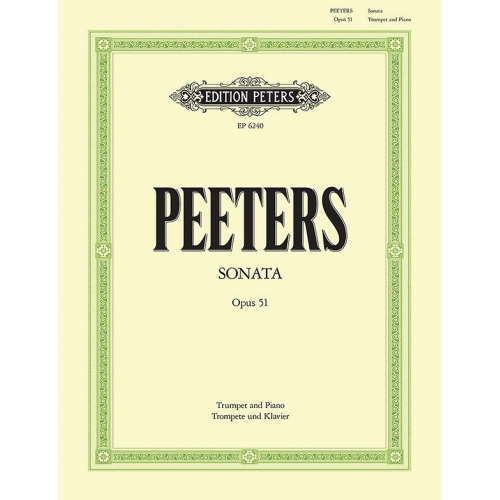 Peeters, Flor - Sonata in B flat Op.51