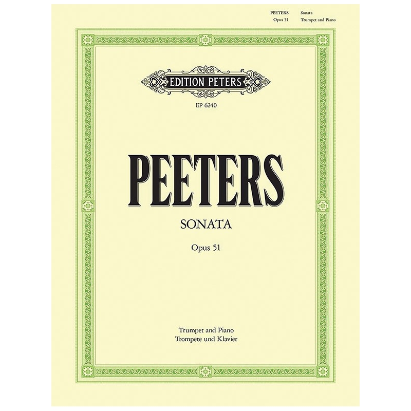 Peeters, Flor - Sonata in B flat Op.51