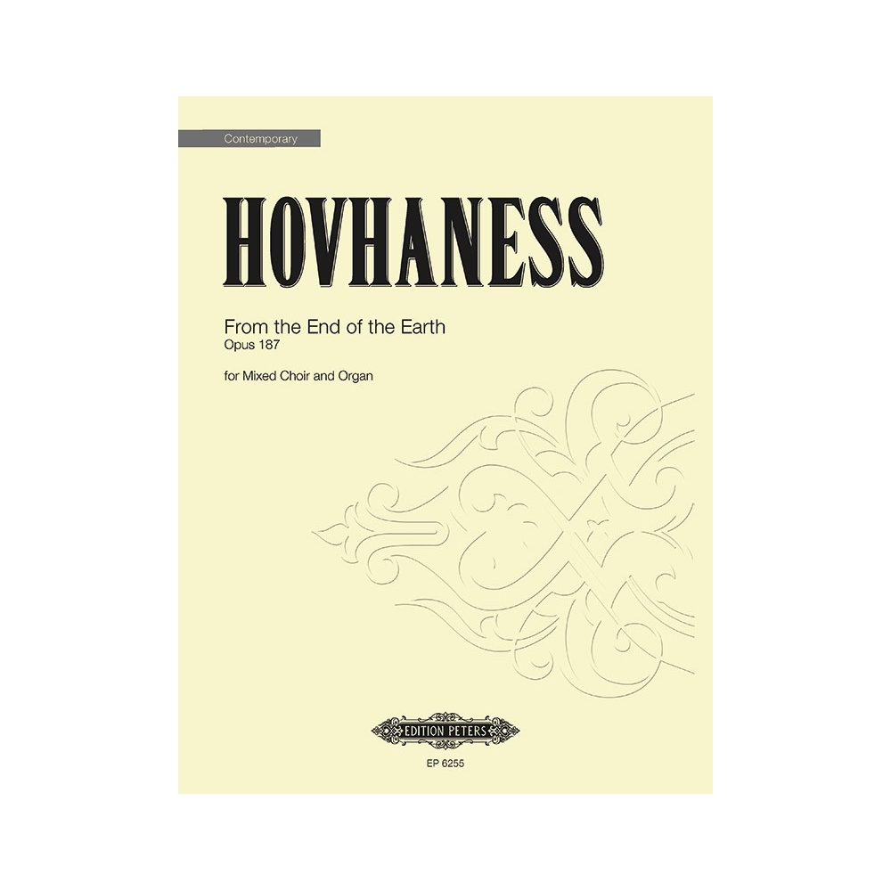 Hovhaness, Alan - From the End of the Earth Op. 187