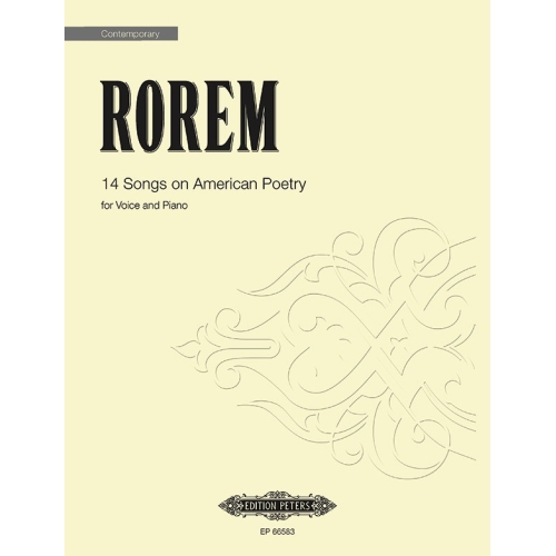 Rorem, Ned - 14 Songs on American Poetry