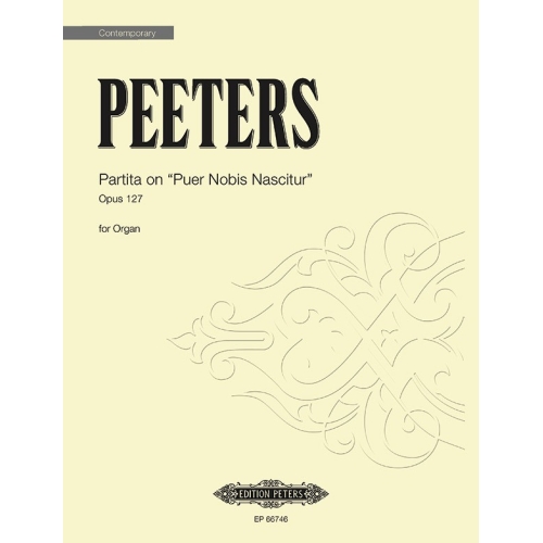 Peeters, Flor - Partita on Puer Nobis Nascitur