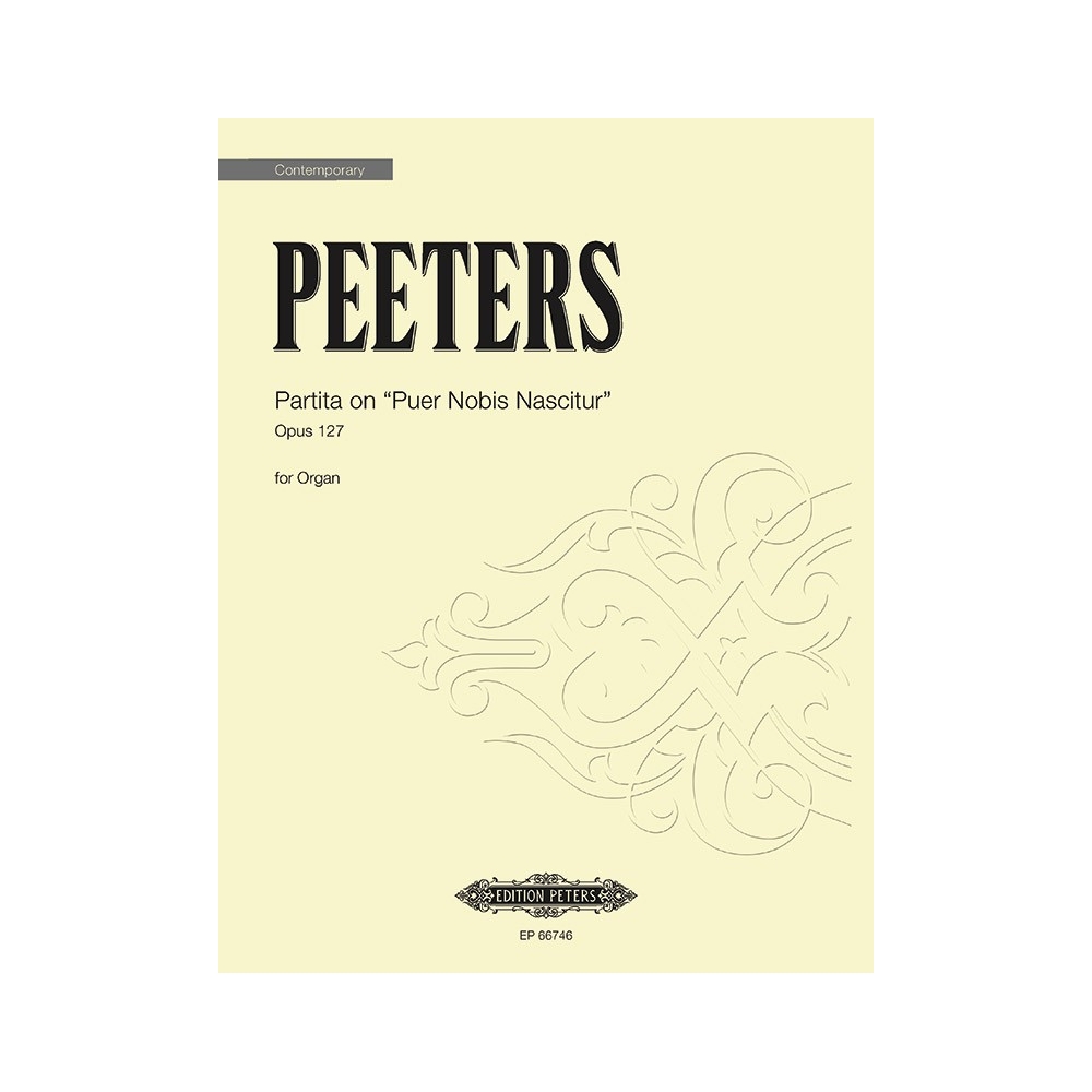 Peeters, Flor - Partita on Puer Nobis Nascitur