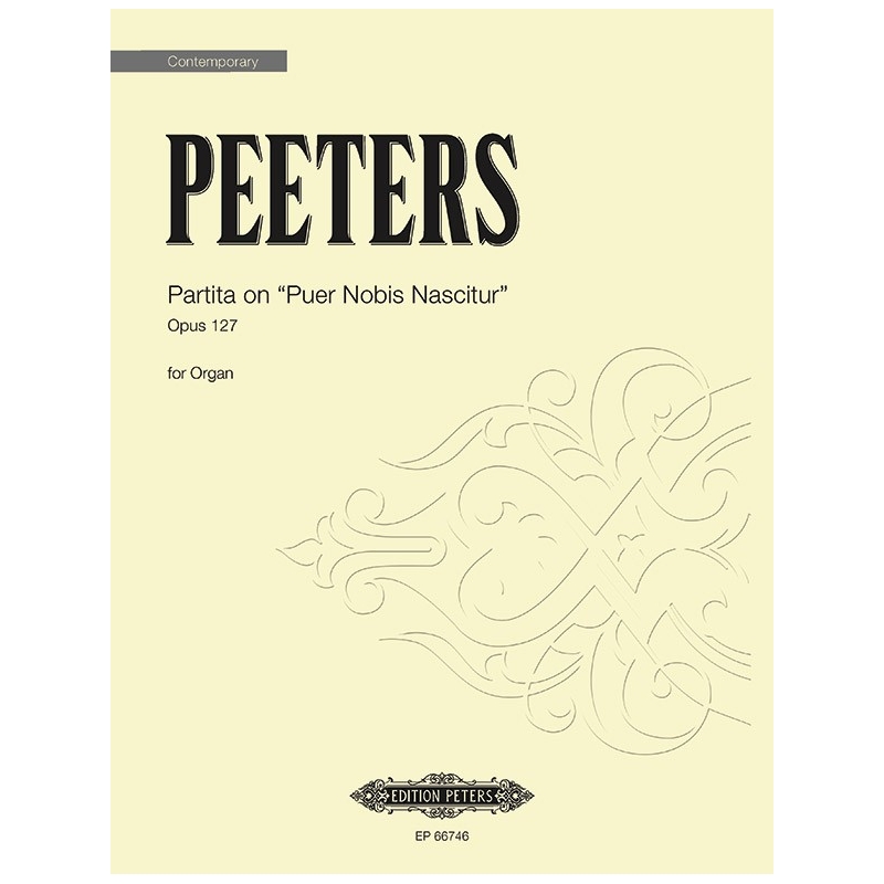 Peeters, Flor - Partita on Puer Nobis Nascitur
