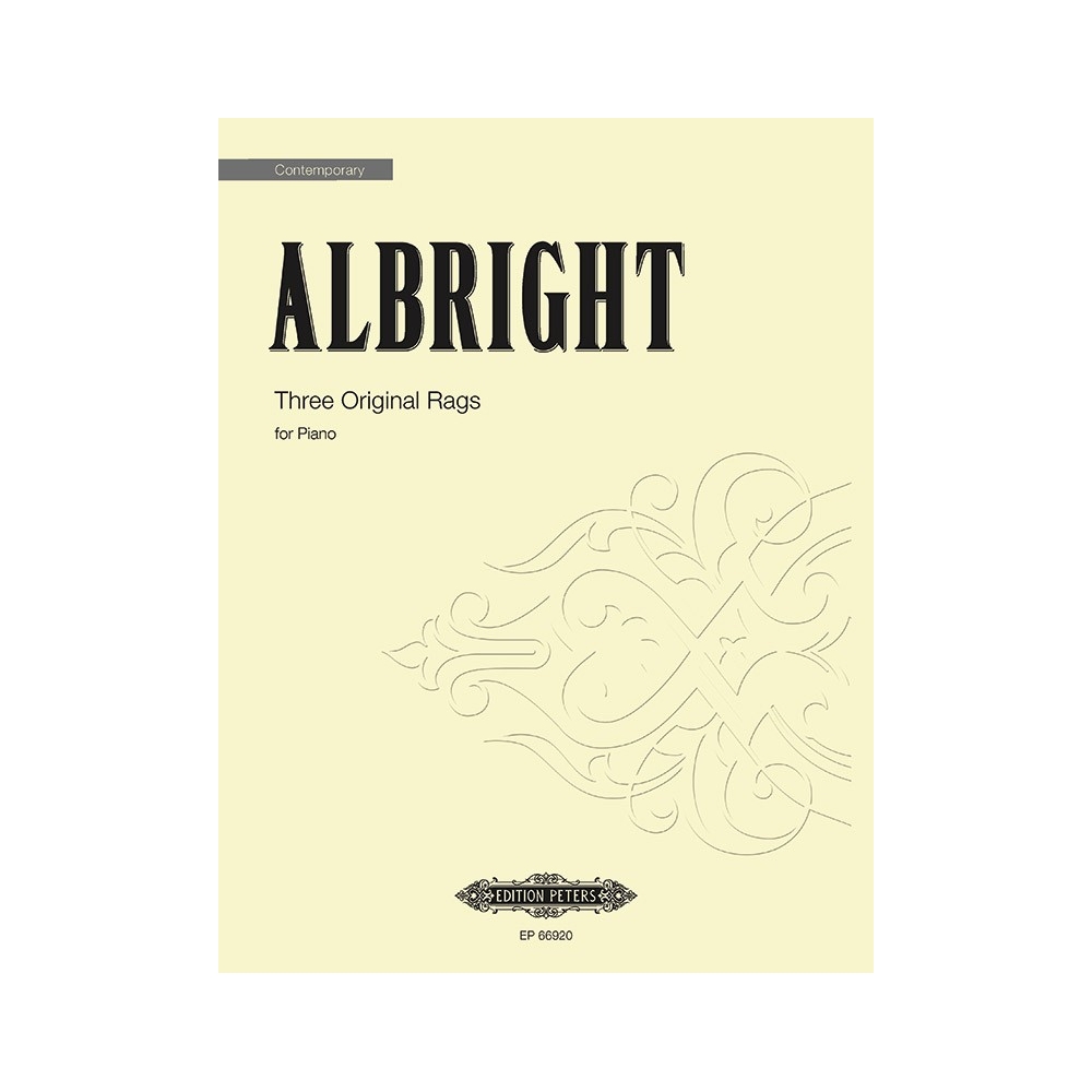 Albright, William H - Three Original Rags