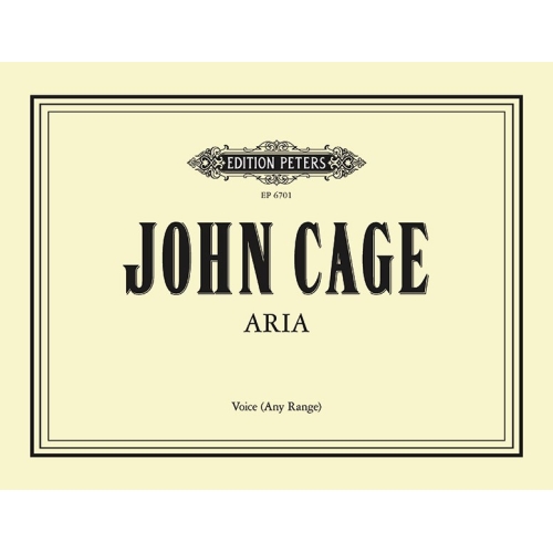 Cage, John - Aria