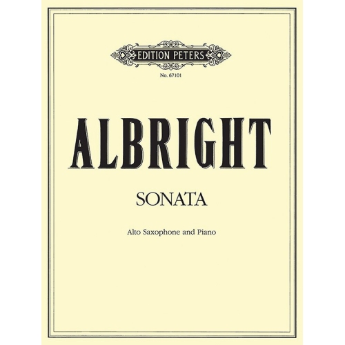 Albright, William - Sonata...
