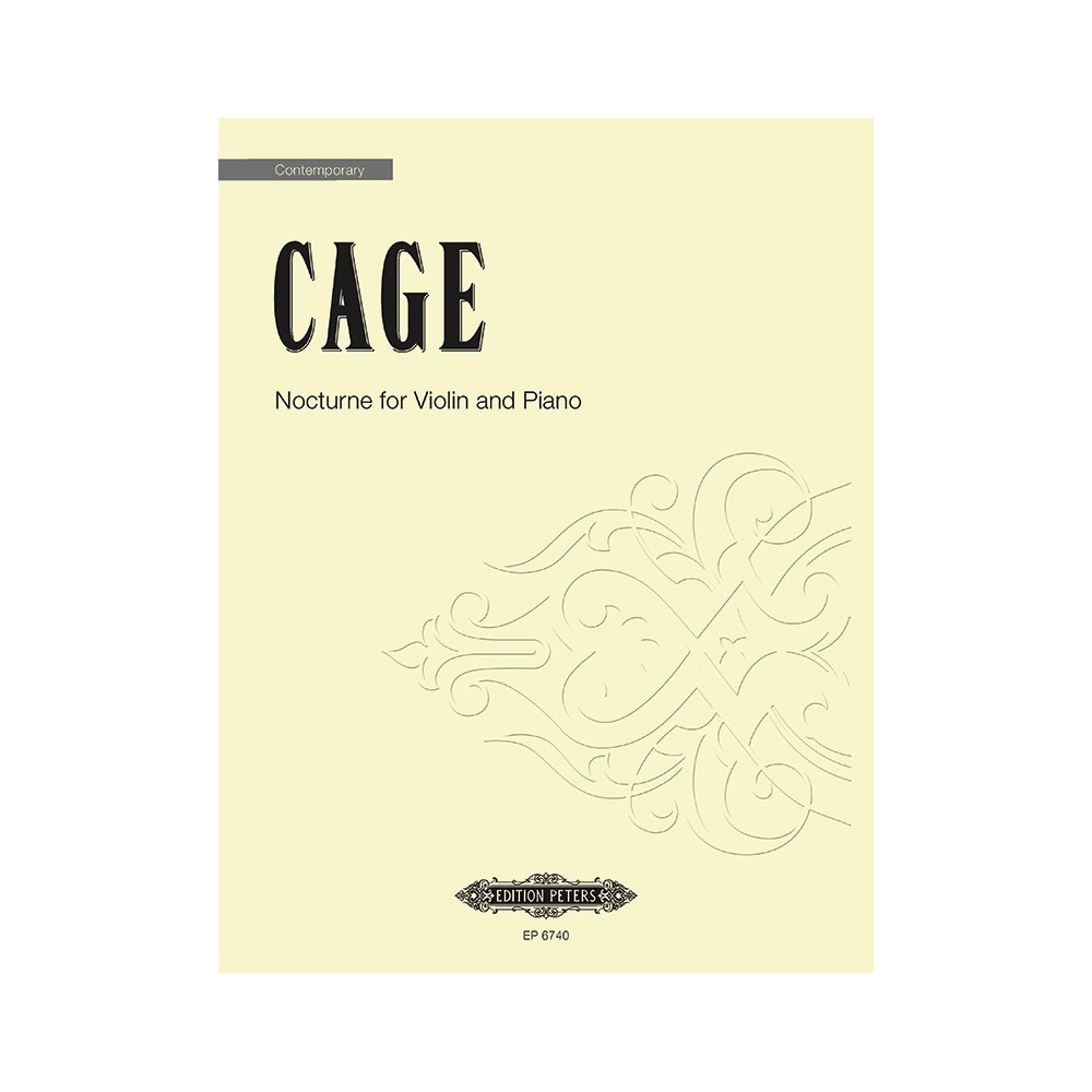 Cage, John - Nocturne for Violin and Piano