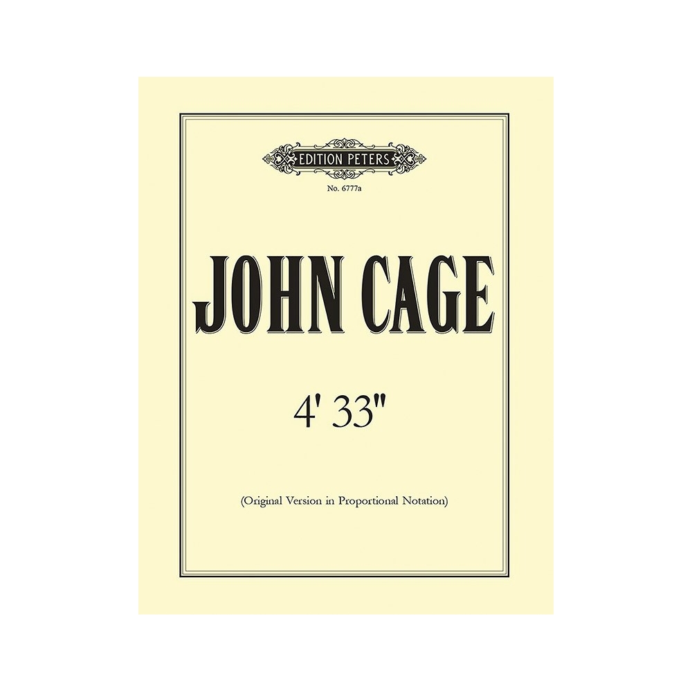 Cage, John - 433 (original version)