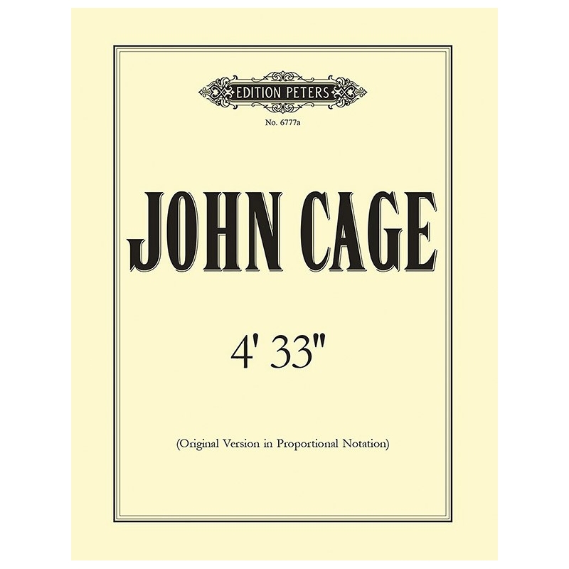 Cage, John - 433 (original version)