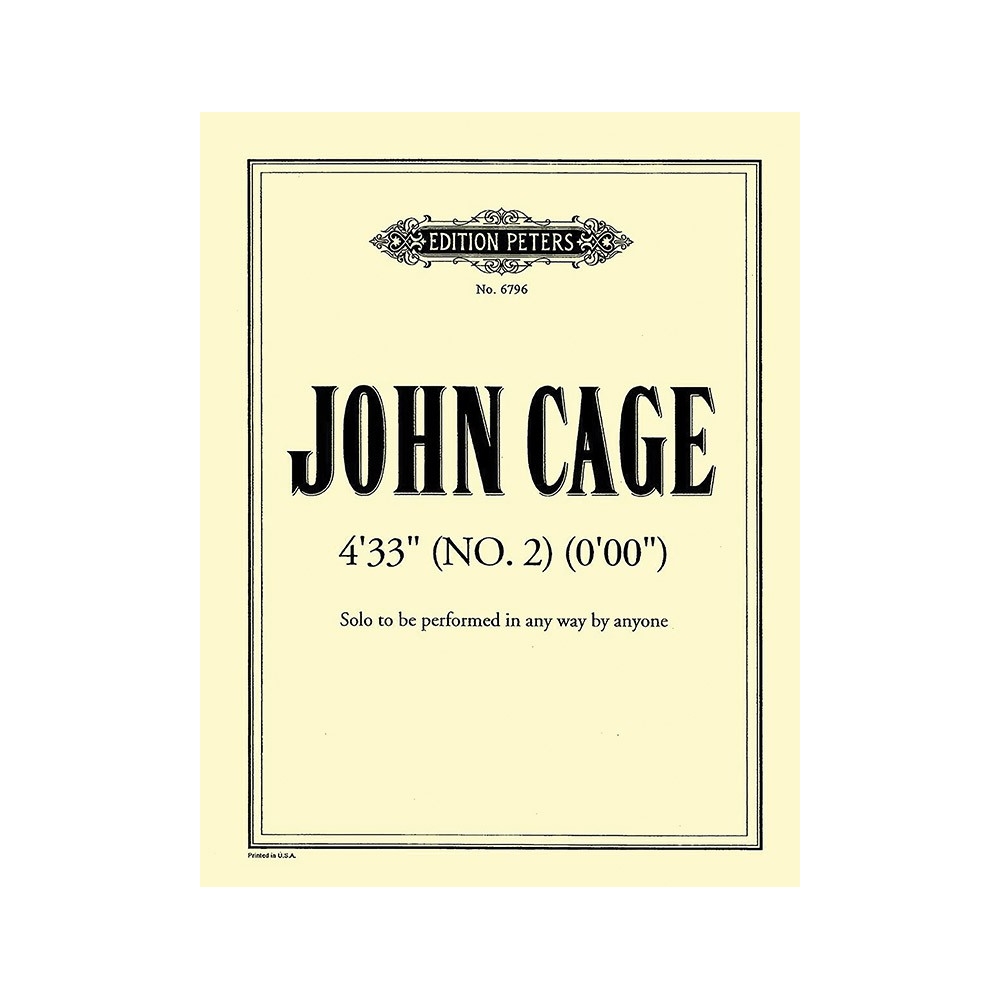 Cage, John - 433 (No. 2) (000)