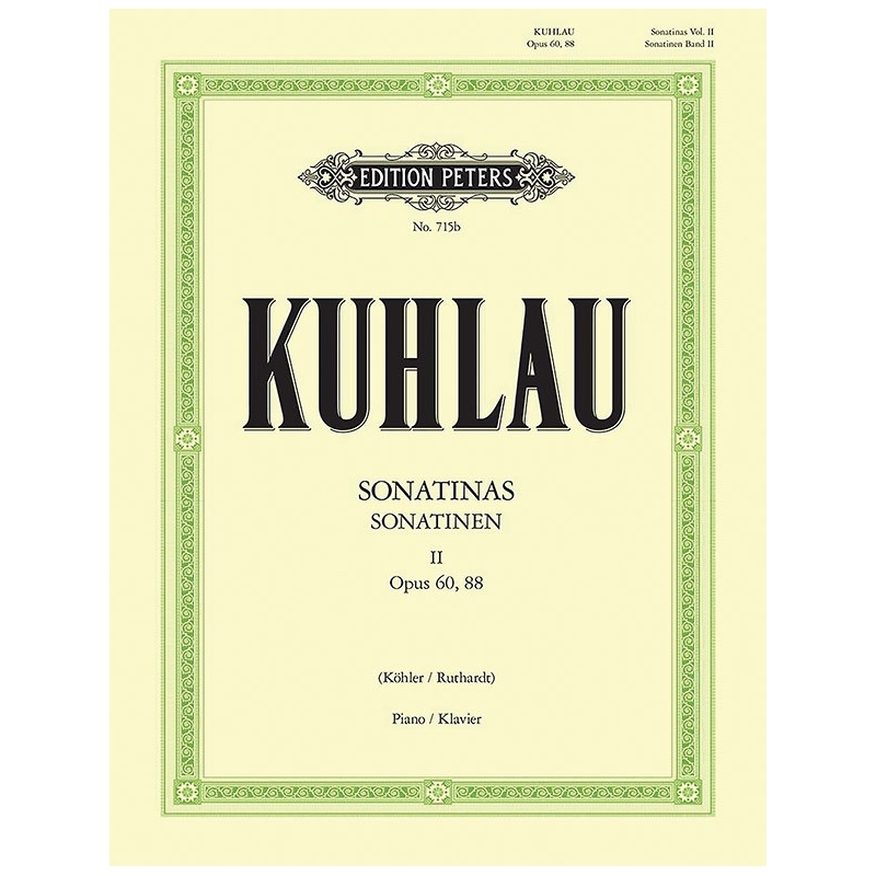 Kuhlau, Friedrich - Sonatinas Vol.2