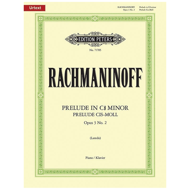 Rachmaninoff, Sergei - Prelude in C-sharp Minor, Op. 3, No. 2