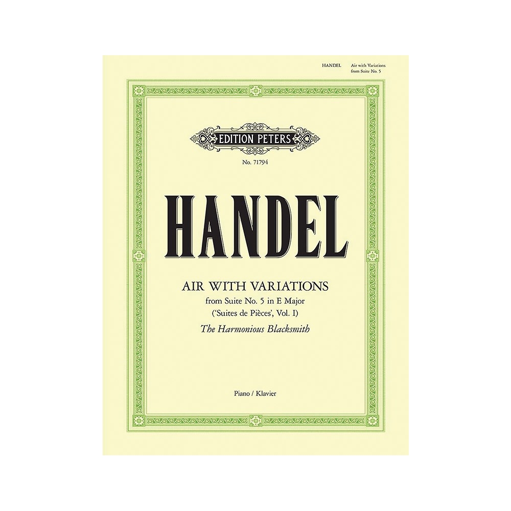 Handel, George Friederich - Air with Variations The Harmonious Blacksmith