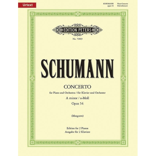 Schumann, Robert - Concerto in A minor Op.54