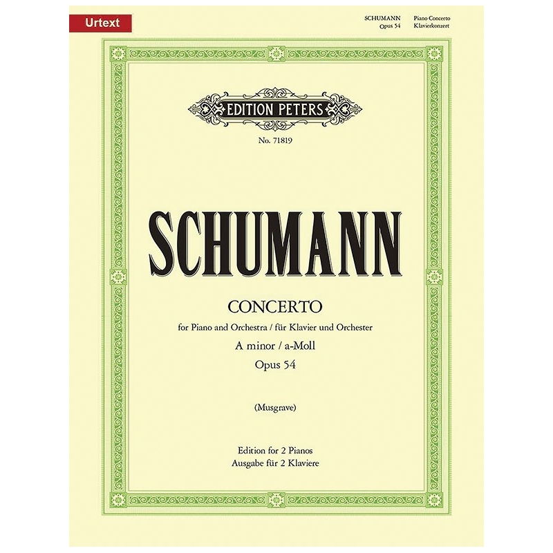 Schumann, Robert - Concerto in A minor Op.54