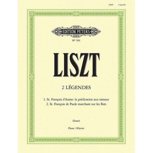 Liszt, Franz - 2 Légendes