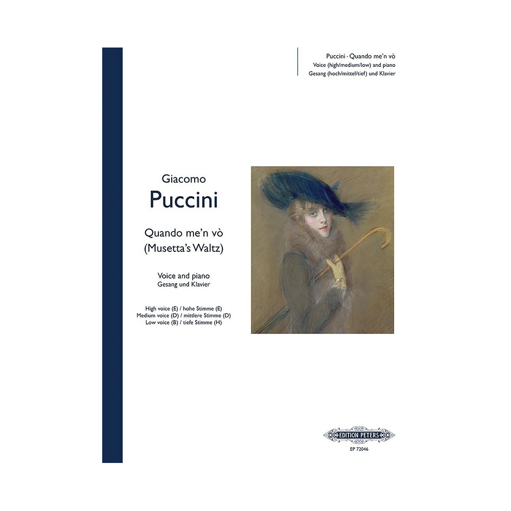 Puccini, Giacomo - Quano M'en Vo