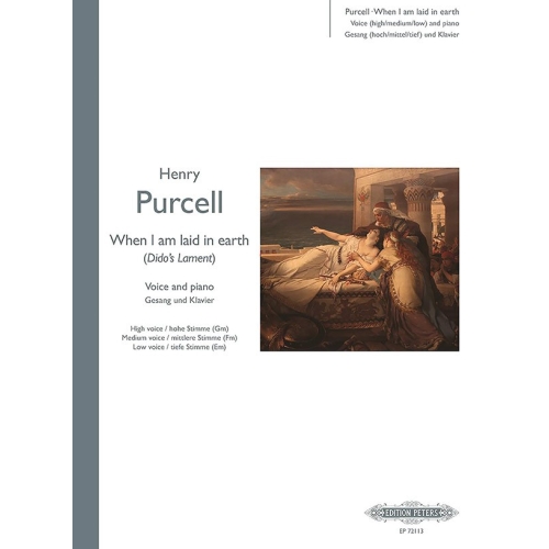 Purcell, Henry - When I am...