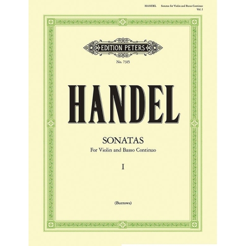Handel, George Friederich - Sonatas Vol.1