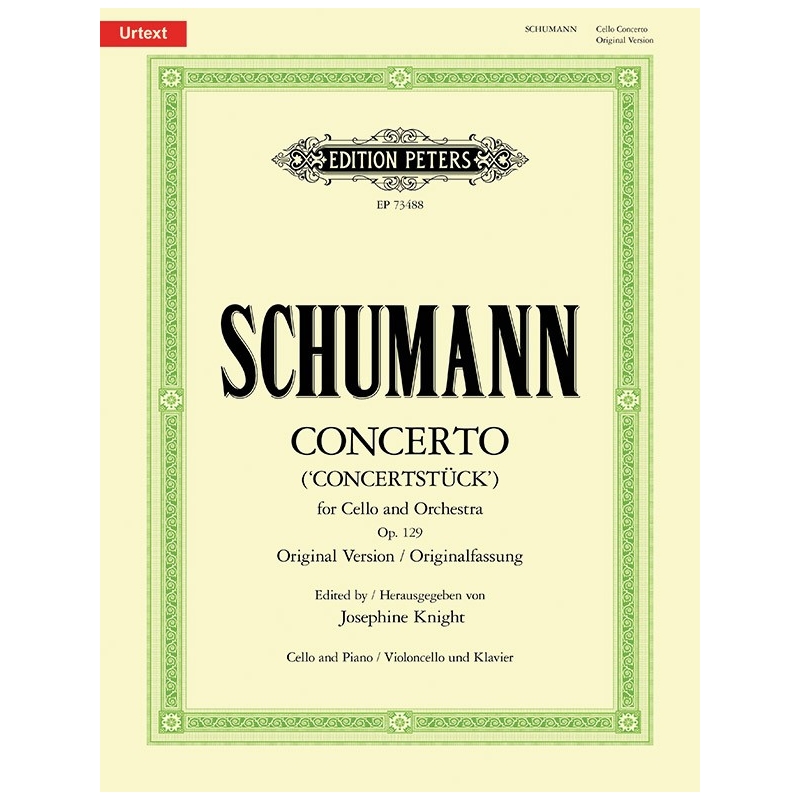 Schumann, Robert - Violoncello Concerto in A minor
