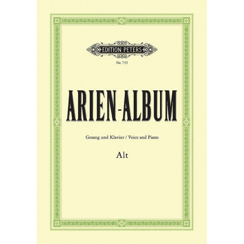 Aria Album for Contralto
