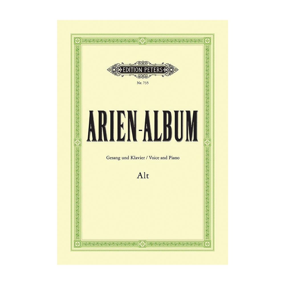 Aria Album for Contralto