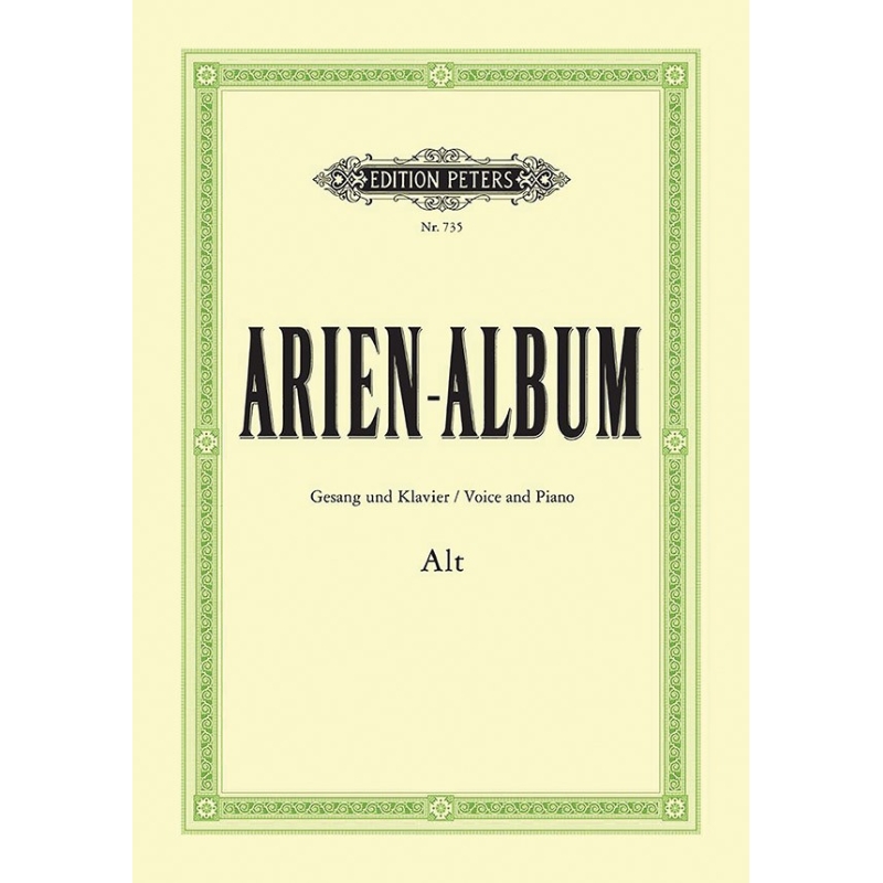 Aria Album for Contralto
