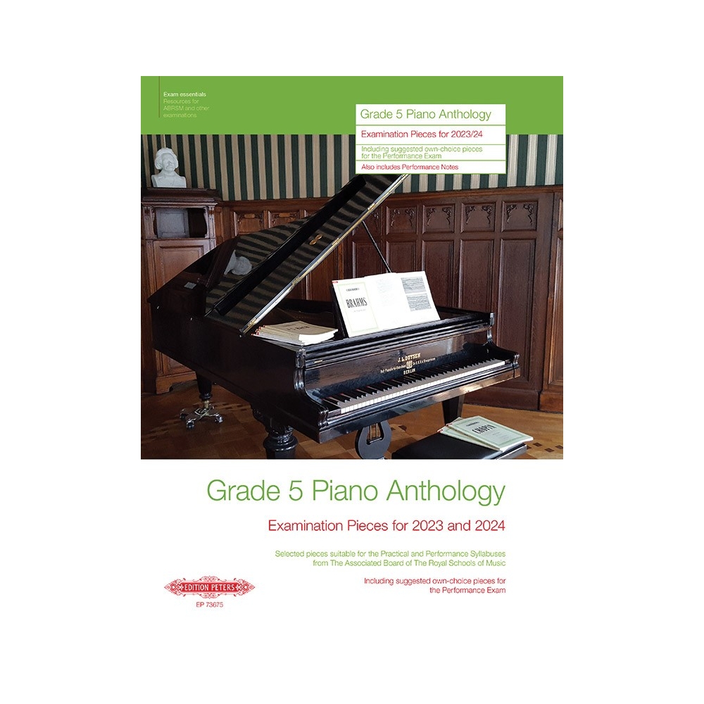 Grade 5 Piano Anthology - Examination Pieces for 2023 & 2024