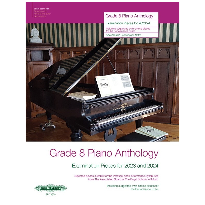 Grade 8 Piano Anthology - Examination Pieces for 2023 & 2024