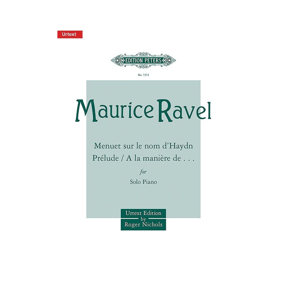 Ravel, Maurice - Album of shorter pieces