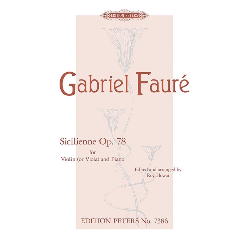 Fauré, Gabriel - Sicilienne Op.78