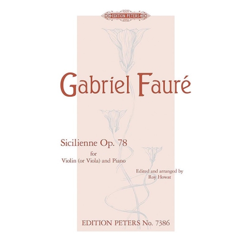 Fauré, Gabriel - Sicilienne...